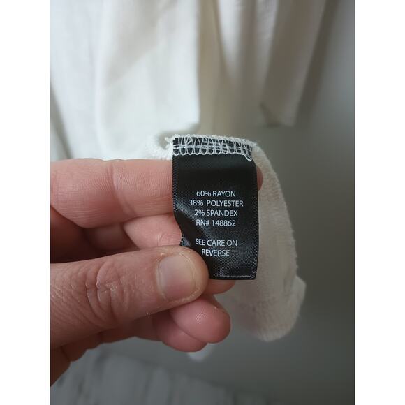 Torrid White Open Front Cardigan Women Size 3X Winter Light Weight - Picture 3 of 5